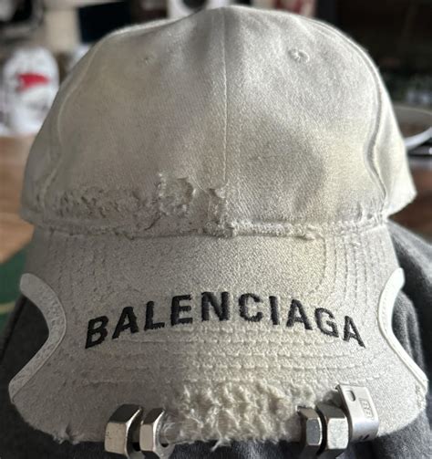balenciaga cap white replica